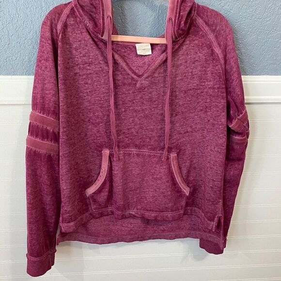 Jasmine & Ginger Wine Velvet/Fleece Loungewear Set - Picture 5 of 9